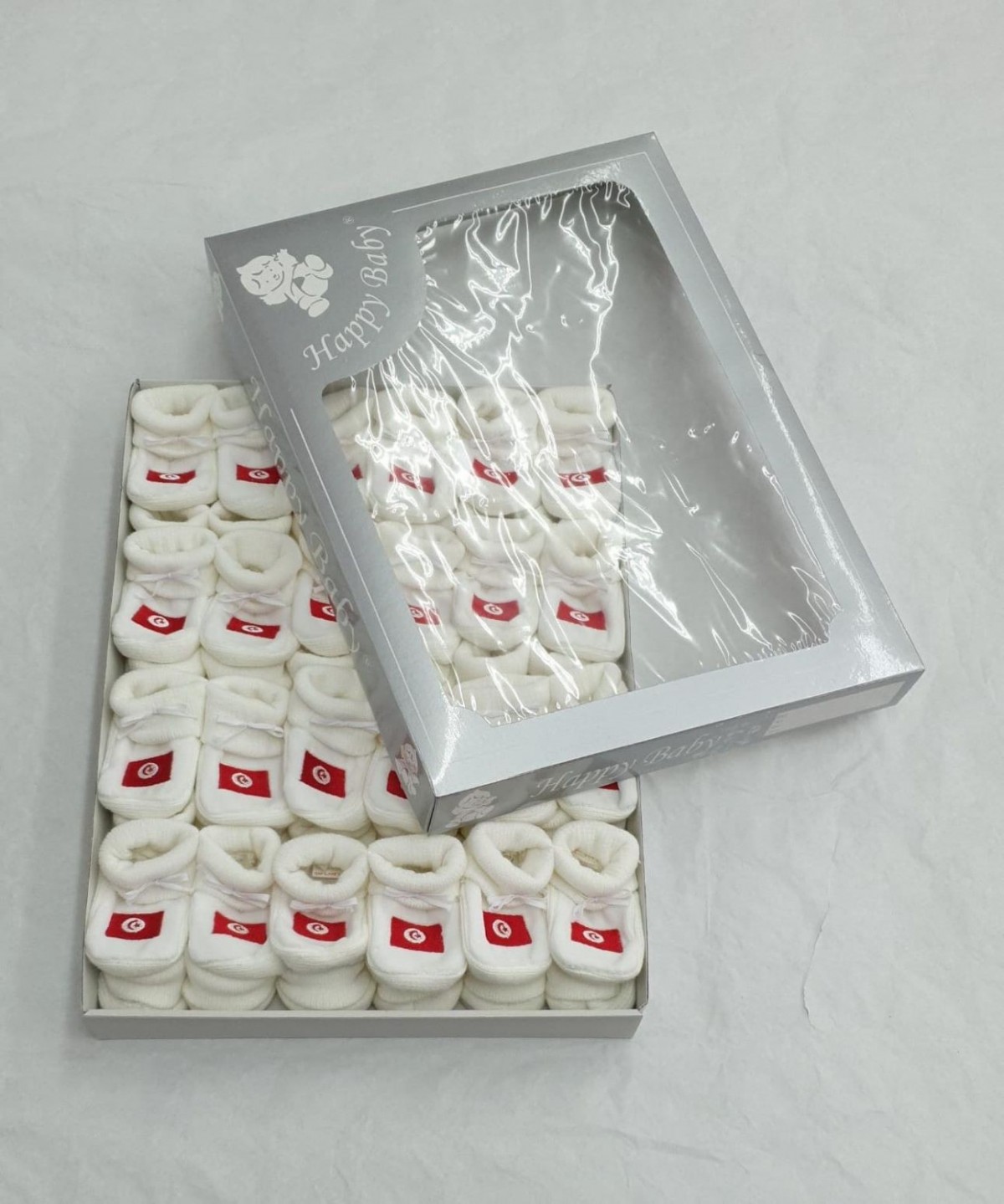 Chaussons Happy Baby Drapeau Tunisie