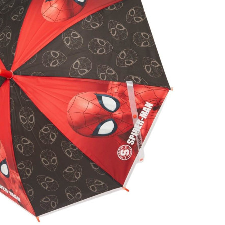 CERDÁ LIFE'S LITTLE MOMENTS - Parapluie Transparent Garçon de Spiderman -  Ouverture Manuelle avec Mécanisme Anti-Vent et Protection aux Baleines pour  Plus de Sécurité - Licence Officielle Marvel : : Mode