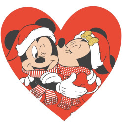 Coussin FORME MICKEY&MINNIE...