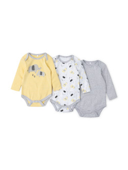 Lot de 3 Bodys Bébés V21440