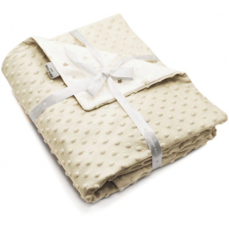 Couverture 80 X 110 cm Pierre Cardin TOPPY BEIGE Couverture 80 X 110 cm Pierre Cardin TOPPY BEIGE