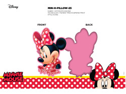 Coussin FORME MINNIE...