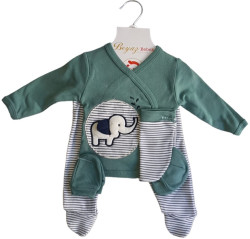 Ensemble 5 Pièces 6057 VERT