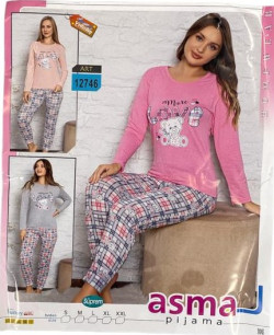 PYJAMA FEMME 12746 ROSE