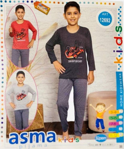 PYJAMA GARCON 12692 ROUGE