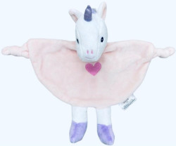 Doudou YT11139 LICORNE SAUMON