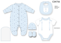 Ensemble 6 Pièces C04756