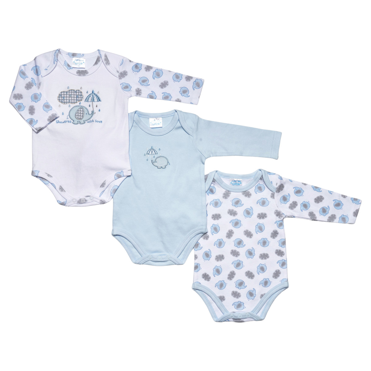 Lot De 3 Bodies Nouveau-né Mothercare Pour Garçon – Taille Jusqu'à 7,5 Lbs, Occasion En Très Bon état