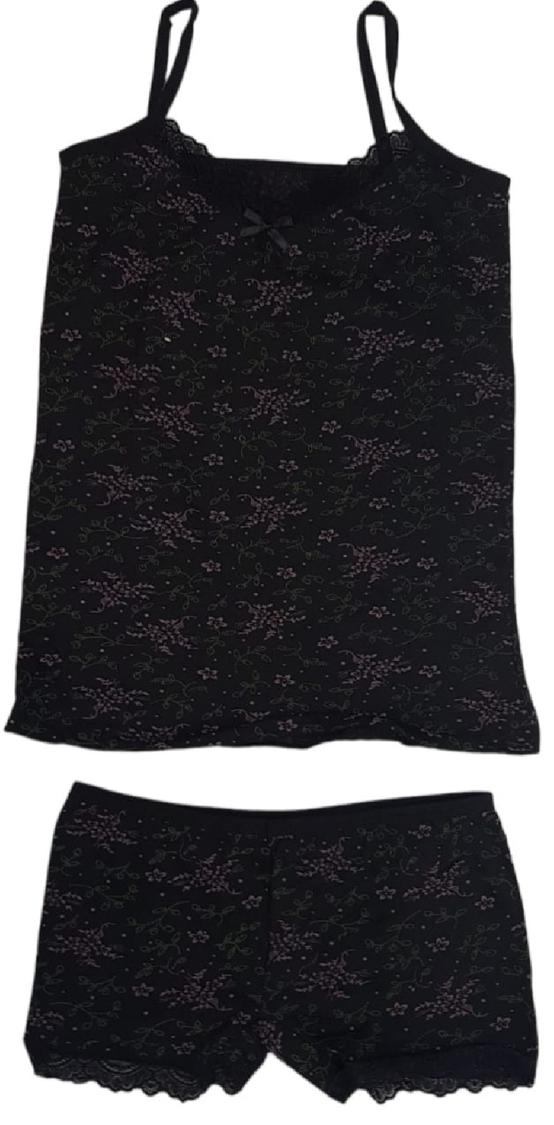 Pyjama Femme 2 Pièces Velours – Short Et Débardeur à Bretelles – Confortable Pour Nuit Ou Maison – Taille S à XL, Multiples Couleurs