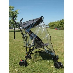 Protection Pluie Poussette Canne