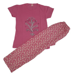 PYJAMA FEMME 14011 ROSE