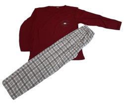 PYJAMA HOMME 14079 BORDEAUX