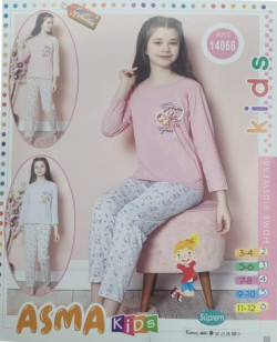 PYJAMA FILLE 14066 ROSE