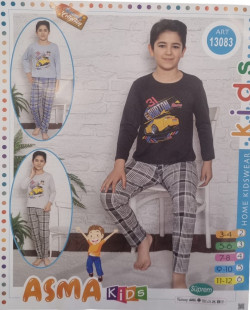PYJAMA GARCON 13083 GRIS...