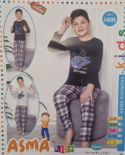 PYJAMA GARCON 14096 GRIS