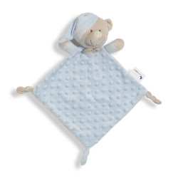 Doudou OURS BLEU CIEL DU003/01
