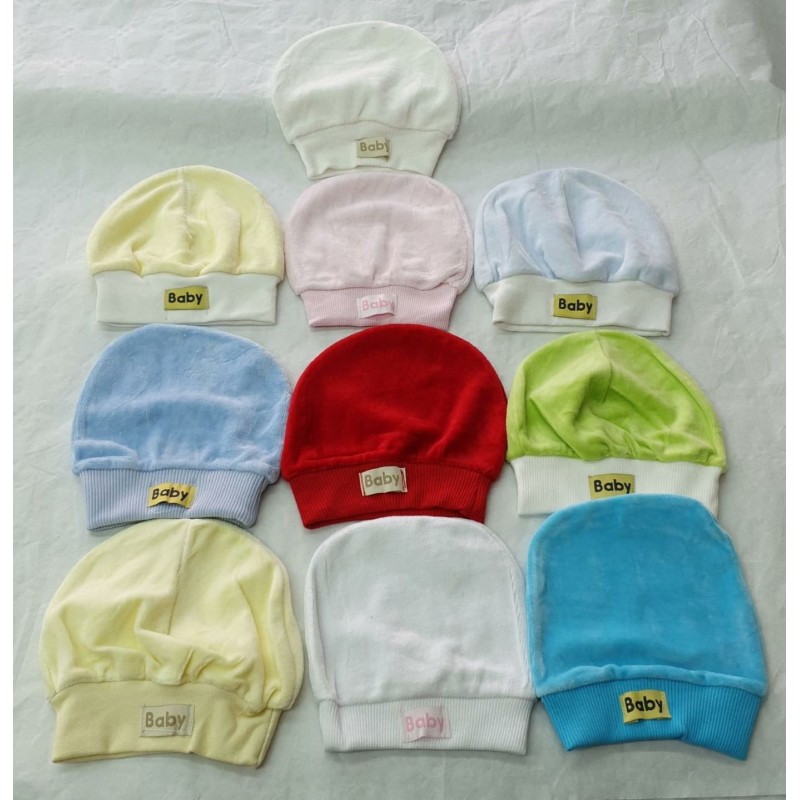 Bonnet BABY VELOURS UNIS HB Bonnet BABY VELOURS UNIS HB
