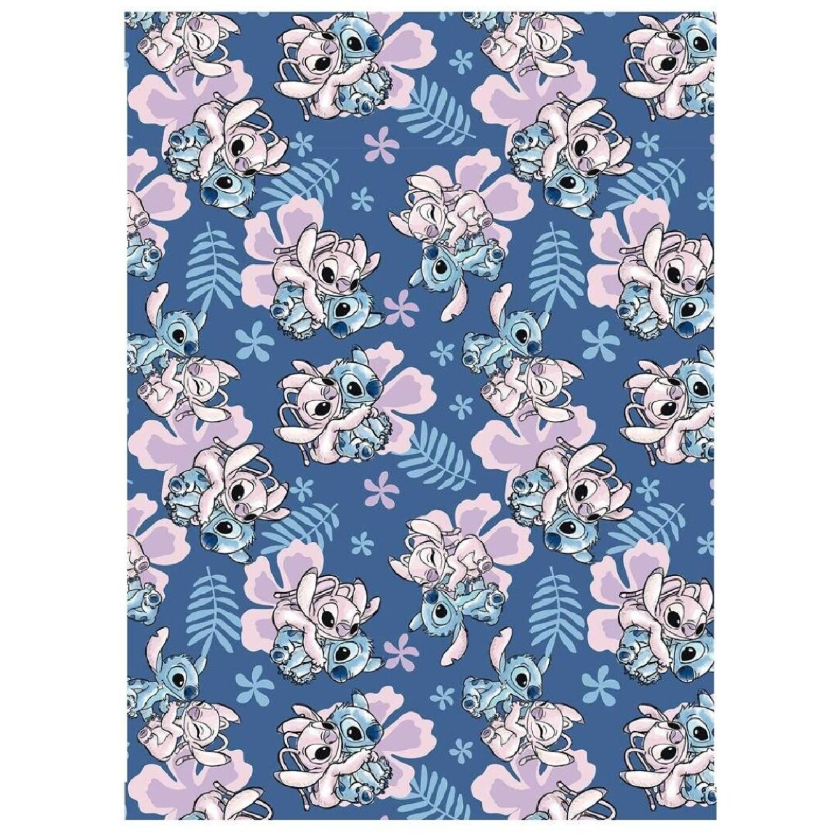 Couverture Flanelle Lilo et Stitch - Aloha Stitch