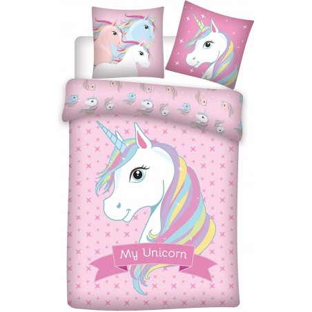 Housse de Couette MICRO LICORNE AYM-268GE-DV