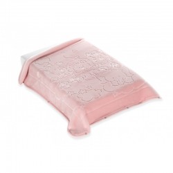 COUVERTURE UNIE 500 ROSE...