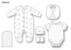 Ensemble 7 Pièces D06230