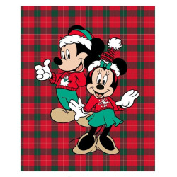 COUVERTURE FLANELLE MICKEY...