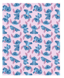 COUVERTURE FLANELLE STITCH...