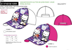 Casquette HELLO KITTY E11F4018