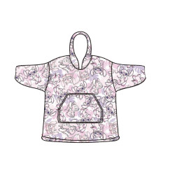SWEAT PONCHO CORAL FLEECE...