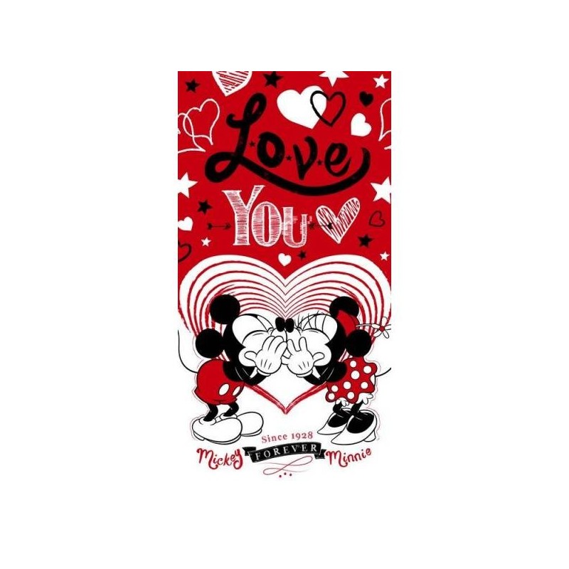 Serviette MICRO MICKEY & MINNIE 180-023 Serviette MICRO MICKEY & MINNIE 180-023