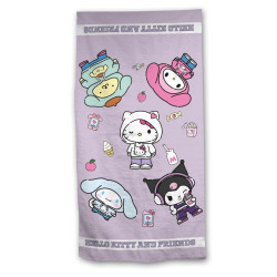 SERVIETTE COTON HELLO KITTY...