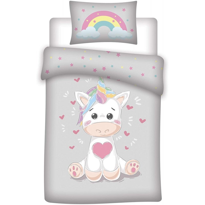 Housse de Couette COTON LICORNE AYM-283GE 100X135 Housse de Couette COTON LICORNE AYM-283GE 100X135
