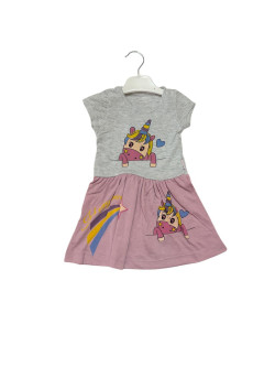 Robe bébé LICORNE ARC EN...
