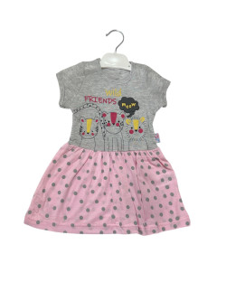 Robe bébé WILD FRIENDS STYLE A