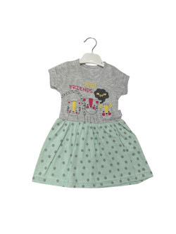 Robe bébé WILD FRIENDS STYLE B