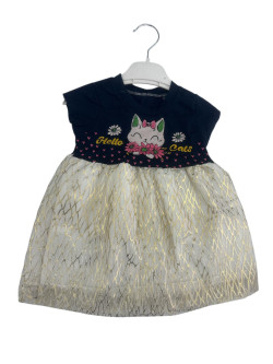 Robe Enfant HELLO CATS STYLE C