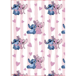 COUVERTURE FLANELLE STITCH...