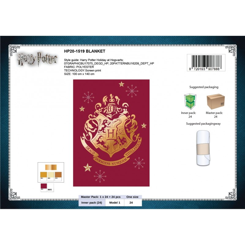 Plaid HARRY POTTER HP20-1519 Plaid HARRY POTTER HP20-1519