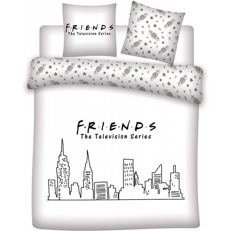 Housse de Couette MICRO FRIENDS AYM-015FRN-DV 220X240 Housse de Couette MICRO FRIENDS AYM-015FRN-DV 220X240
