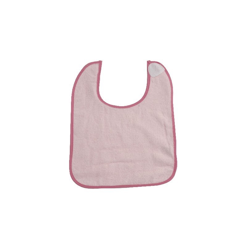 Bavoir ROSE UNI BORD ROSE 9190036P