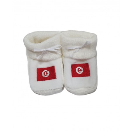 Chaussons Happy Baby Drapeau Tunisie