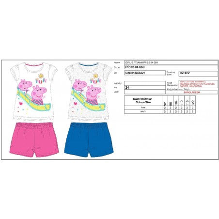 Ensemble 2 Pièces PEPPA PIG PP5204669